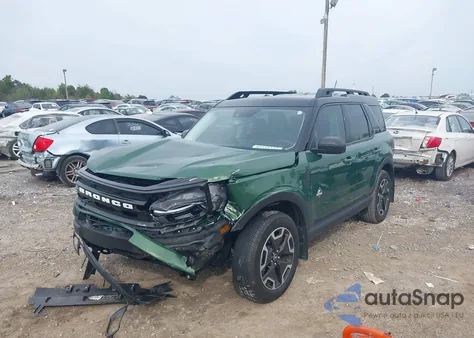 2024 Ford Bronco Sport Outer Banks z USA, uszkodzony, nr VIN 3FMCR9C64RRE04287